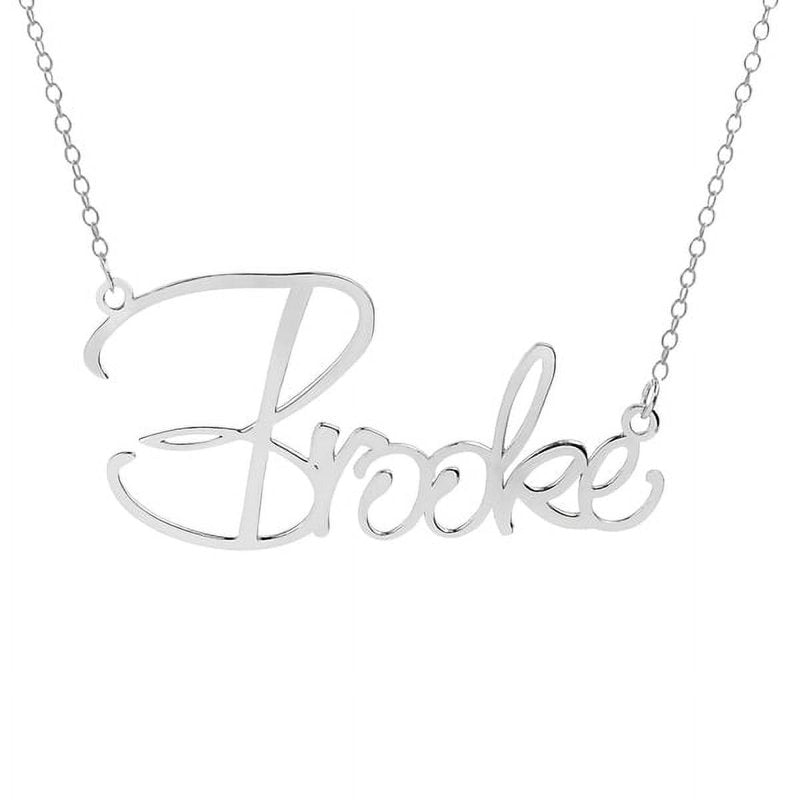 Personalized Name Necklace for Women - Custom Sterling Silver or Gold