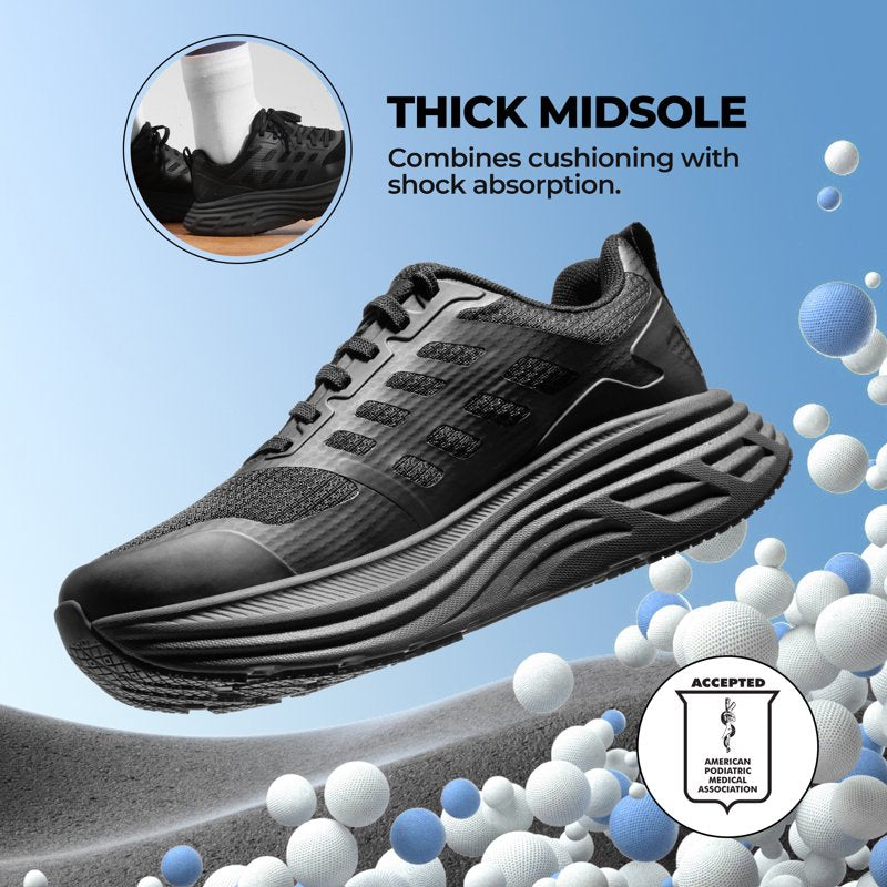 Women's Walking Sneakers Breathable Non-Slip Athletic Shoes for Gym & Running