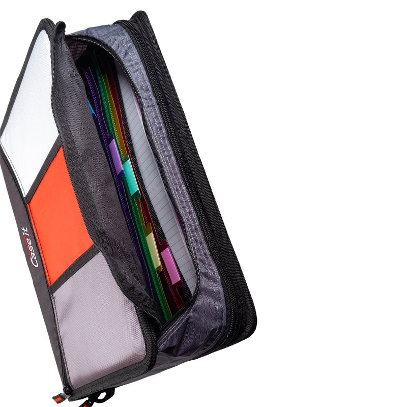 Zip Binder with 5-Subject File, 3-Inch Capacity, Black Organizer