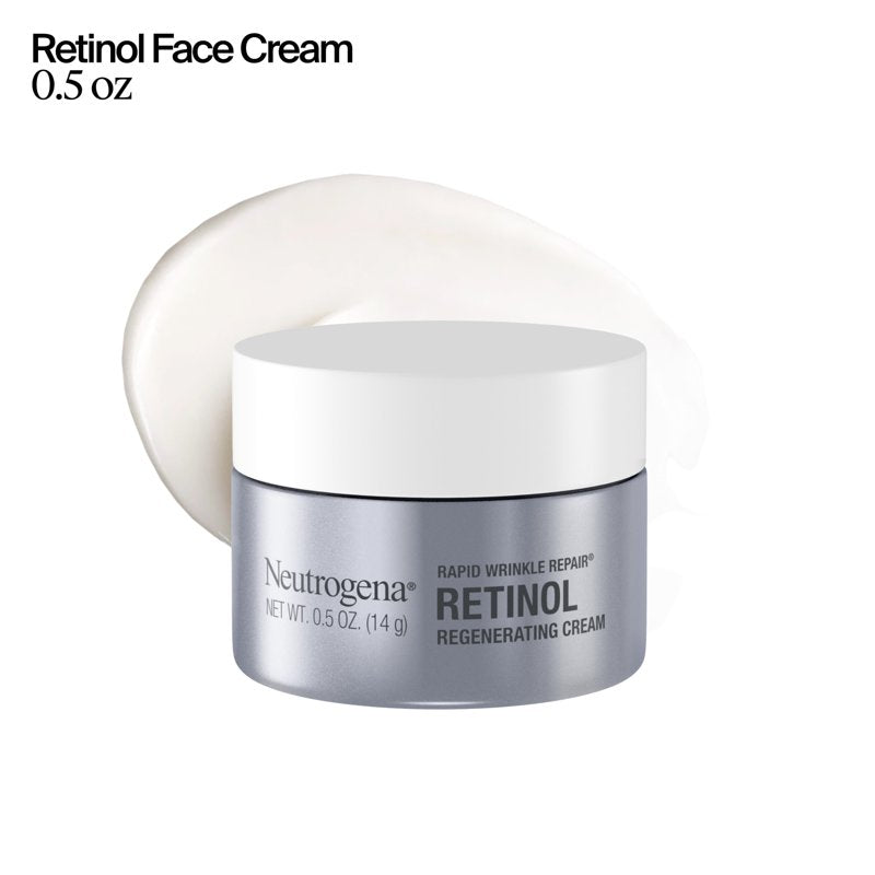 Neutrogena Retinol Face & Night Cream for Wrinkles & Dark Spots - 0.5 oz