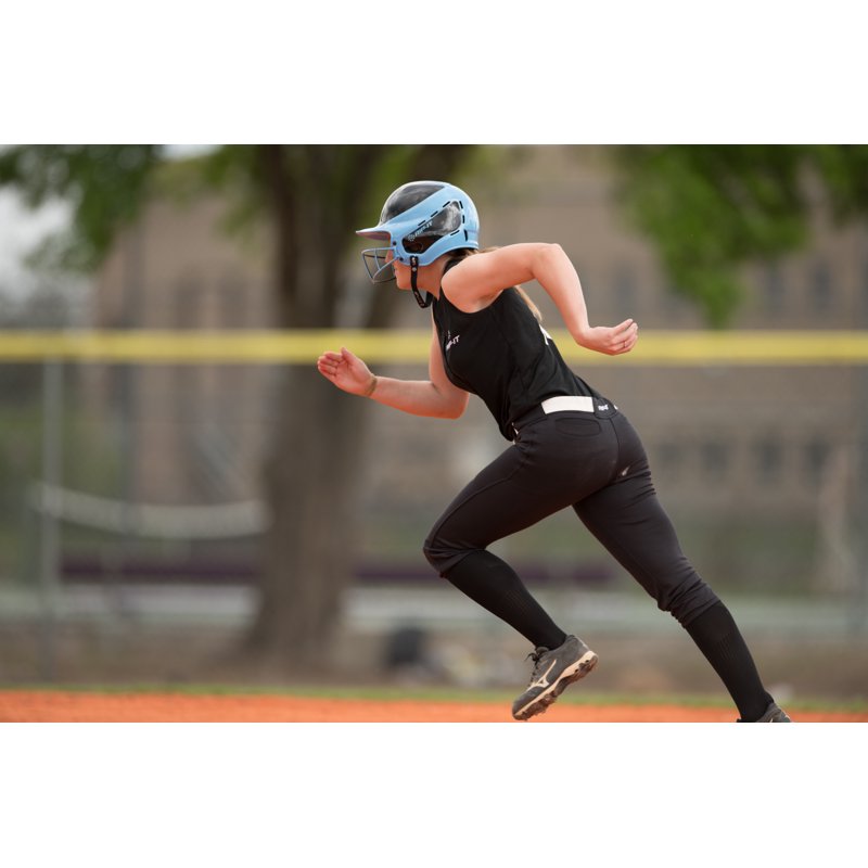 Women's Softball Sliding Shorts with Built-In Period Protection - Breathable & Padded