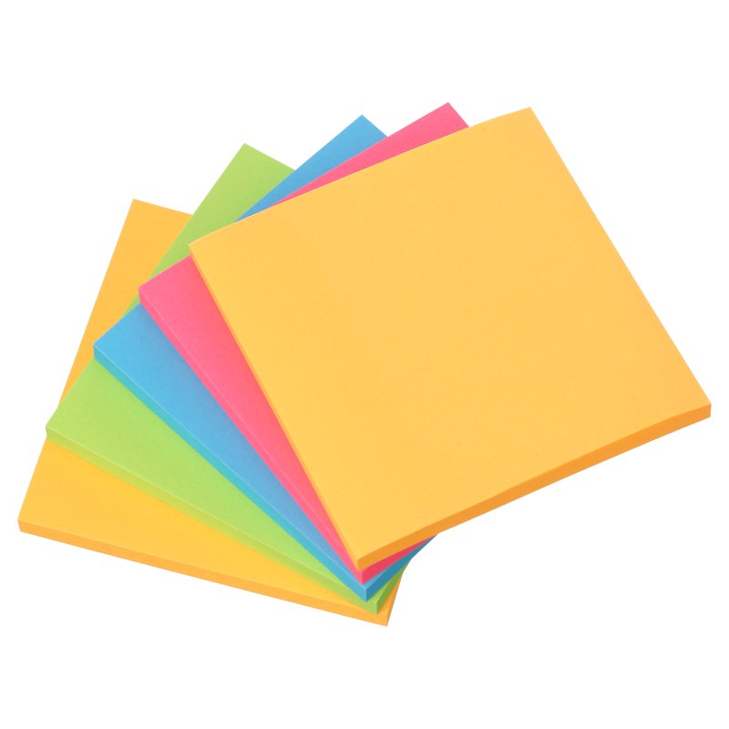 Neon Sticky Notes Set - 1680 Sheets, 3 x 3 Inches, Repositionable