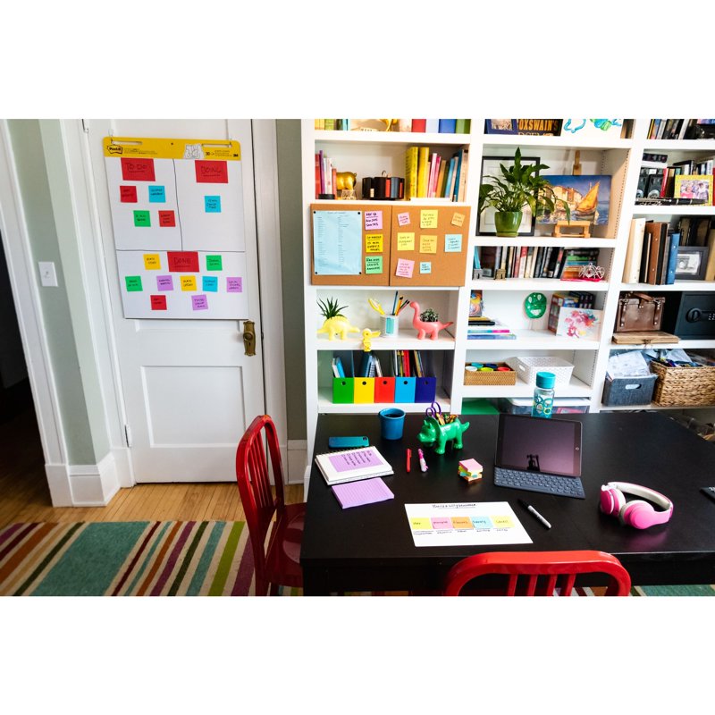 Post-it Super Sticky Dry Erase Sheets - 7x11.3 In, Reusable Whiteboard Surface