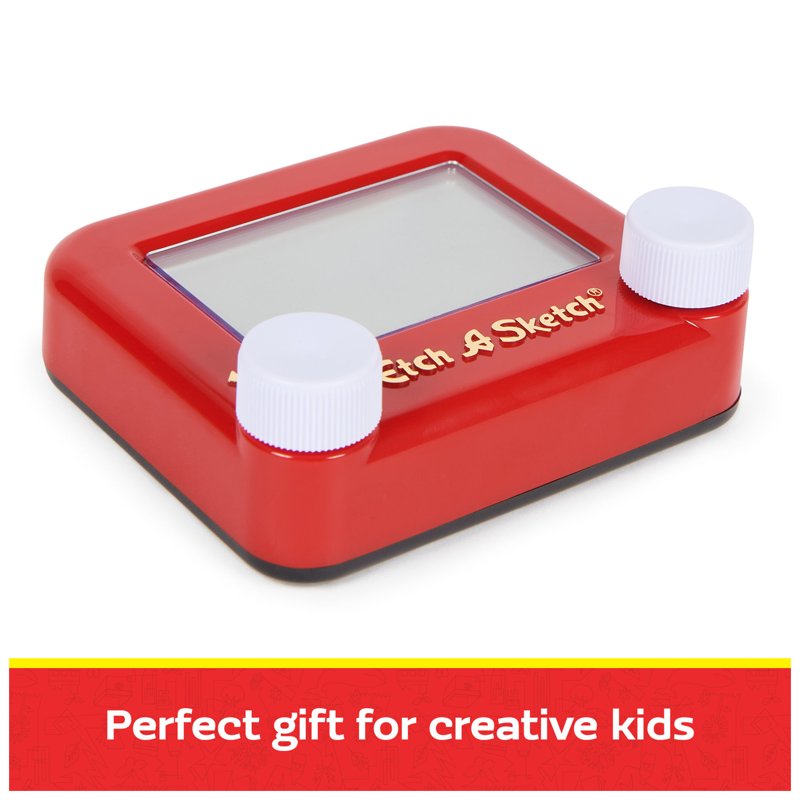 Sustainable Etch A Sketch Pocket Drawing Toy for Kids & Travel