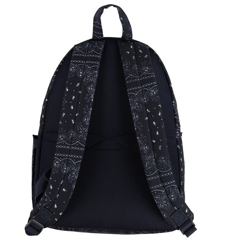 Women's 17-Inch Bandana Print Dome Backpack - Durable & Stylish
