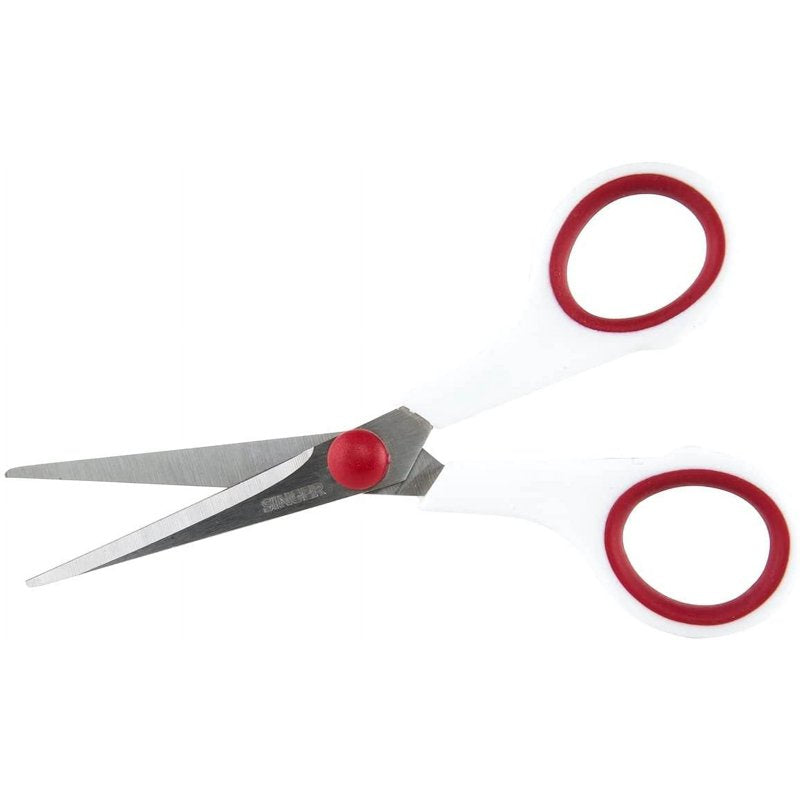 5.5-Inch Fabric Scissors with Comfort Handles - Durable Stainless Steel Cutting Tool