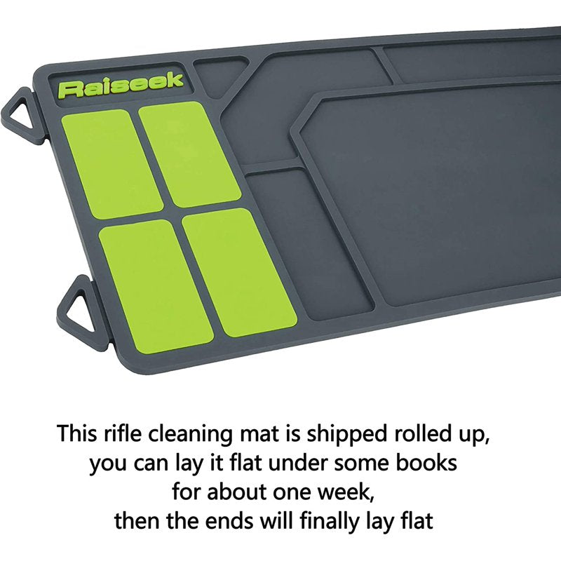 Magnetic Gun Cleaning Mat 36x10 Inches Anti-Slip Rubberized Maintenance Pad