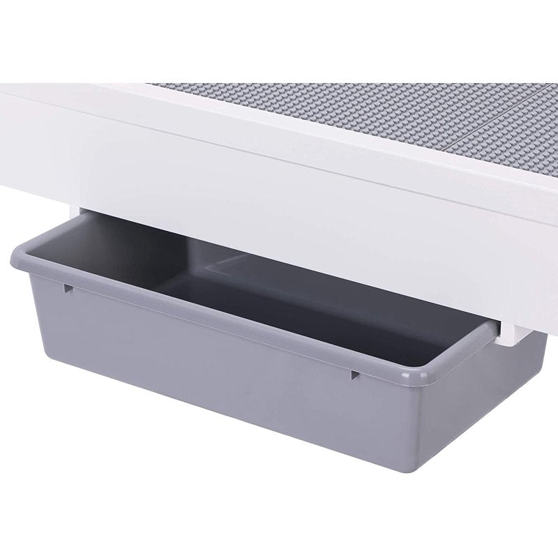 Kids Activity Table with Storage - Reversible Play Surface & Large Storage Compartment