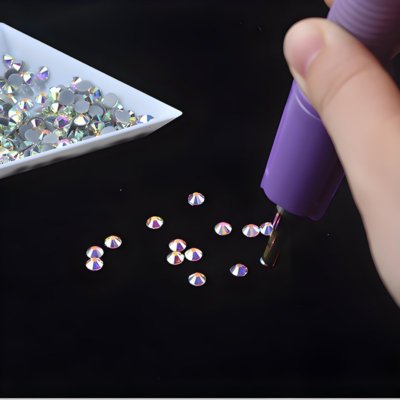 Bedazzler Kit with Rhinestones 7-in-1 Hot-Fix Tool for Jewelry & Crafts