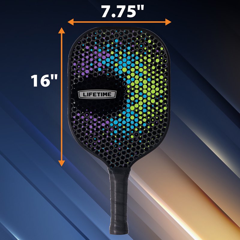 Lifetime 22ft Pro Pickleball Net Set with 4 Paddles and Balls - Outdoor Indoor