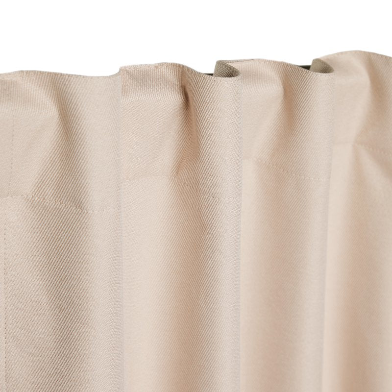 Blackout Curtain Panel Pair - Solid Rod Pocket & Back Tabs - 84 Inch Length