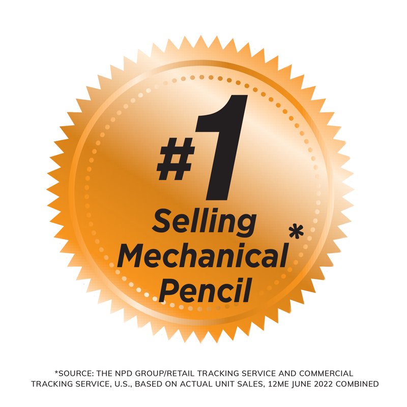 Precision Mechanical Pencils 0.5mm - 144 Pack, Erasable, No Sharpening Needed