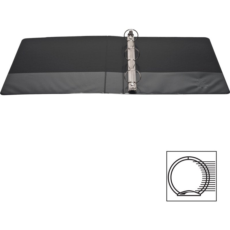1.5-Inch Round Ring View Binder for Letter Sheets, 350 Capacity