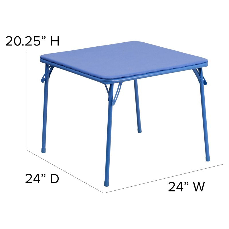 Kids Colorful Folding Table and Chair Set - Safety Features & Easy Clean