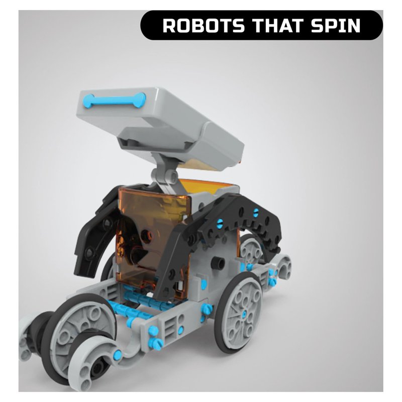Solar Robot Science Kit with 190 Pieces for Kids 8+ - STEM Educational Toy