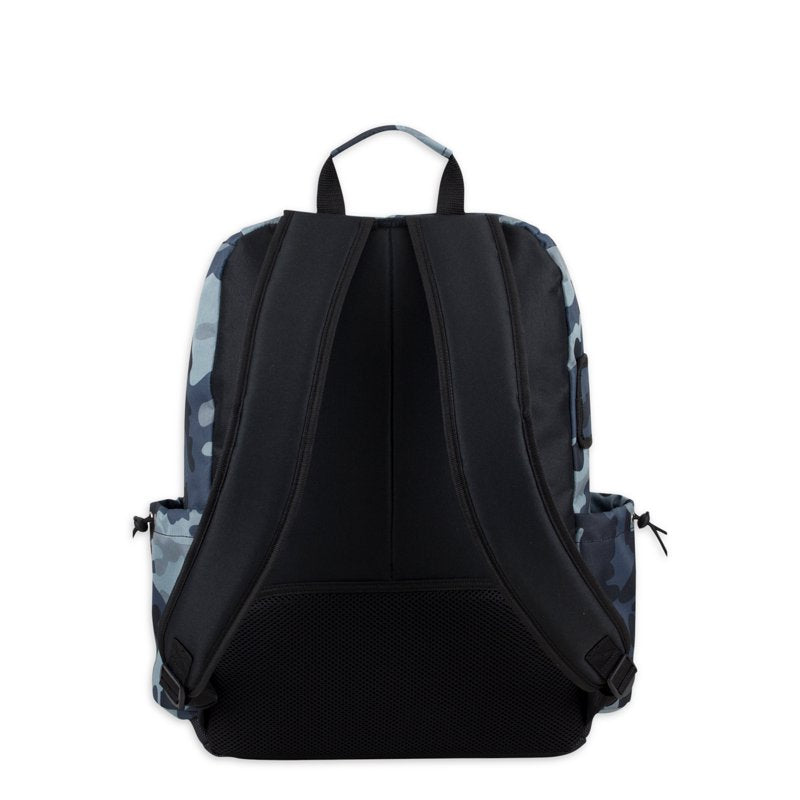 Unisex Outdoor Cargo Backpack with Top Loading Design and Multiple Compartments