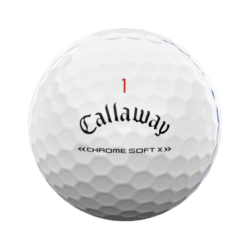 Callaway Chrome Soft X Triple Track Golf Balls 12pk White - 2022