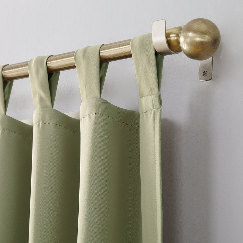 Blackout Curtain Panel Energy Efficient Thermal Insulated Window Treatment