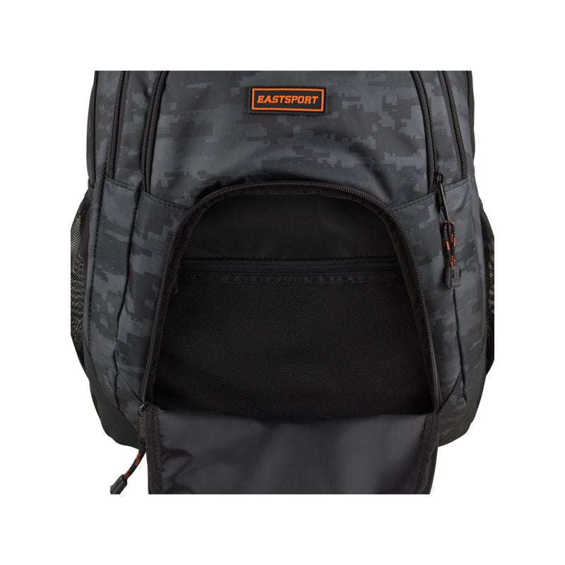 Unisex Rally Sport 2.0 Backpack with Multiple Pockets and Water-Resistant Bottom