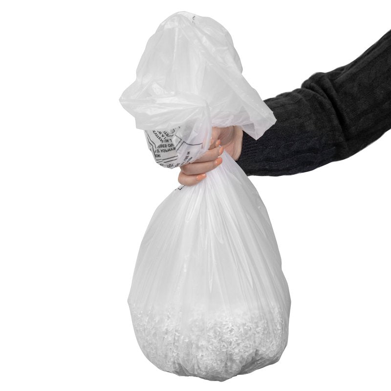 9-Gallon Paper Shredder Bags for Office & Home Use - 15 Pack