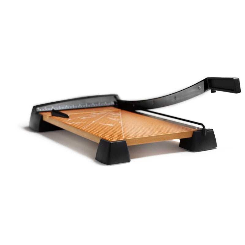 Heavy-Duty Wood Guillotine Trimmer 18-Inch Professional Paper Cutter