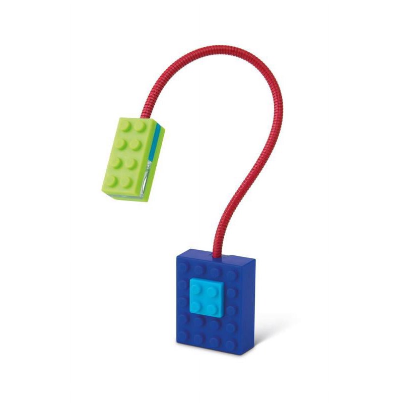 Clip-On Book Light for Reading - Flexible LED Bedside Lamp, Blue