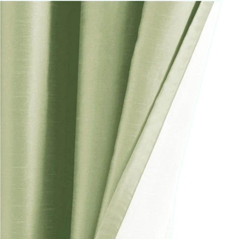 Blackout Window Curtain Drapes Set of 2 - Room Darkening Grommet Panels for Bedroom & Living Room