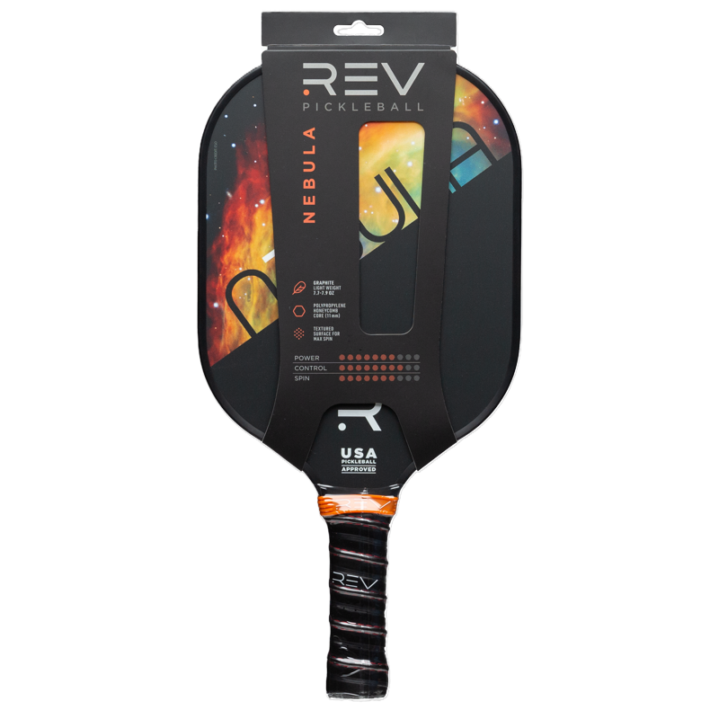 Nebula Pickleball Paddle with Graphite Face, Medusa Variation - 7.5oz