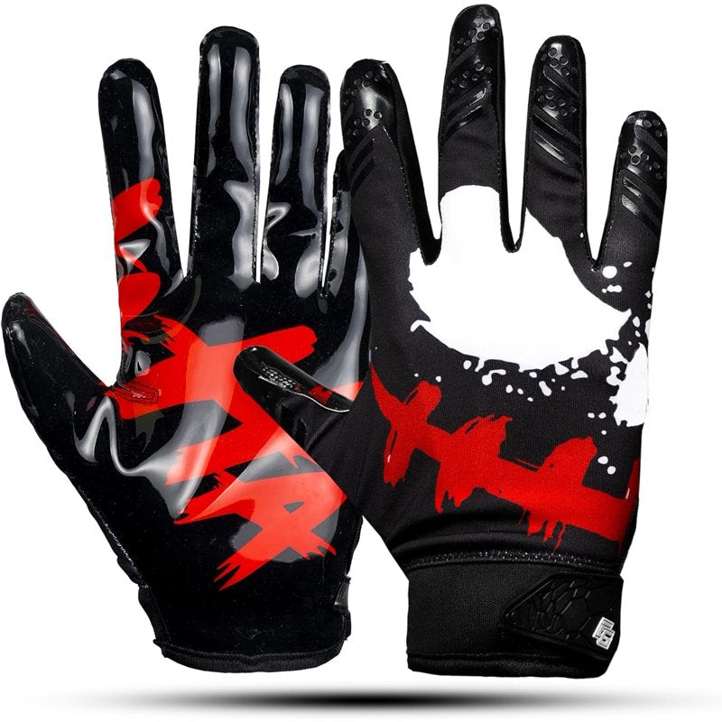 Elite Football Gloves - Extra Sticky Grip for Wide Receivers, Youth Sizes