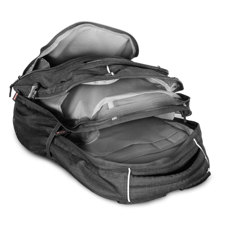 Heavy Duty Laptop Backpack with 4 Compartments & Water Bottle Pockets