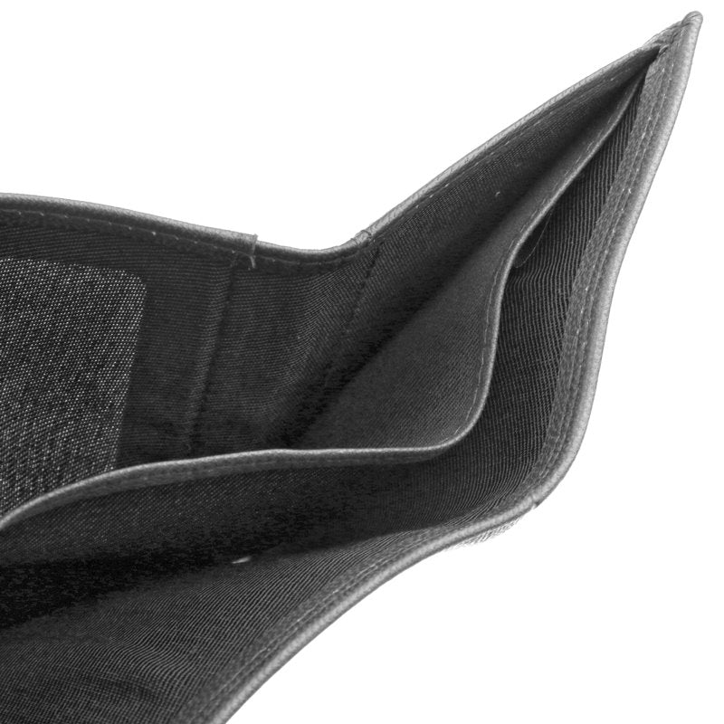 Men's Leather Hunt Three-Fold Wallet with Card Slots & ID Window