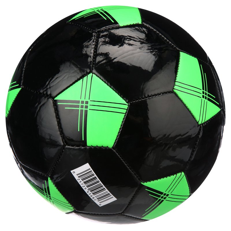 Youth Size 4 Soccer Balls, 12 Pack – Franklin F-100, Black/Green | Variation 4, 12, Black/Lime