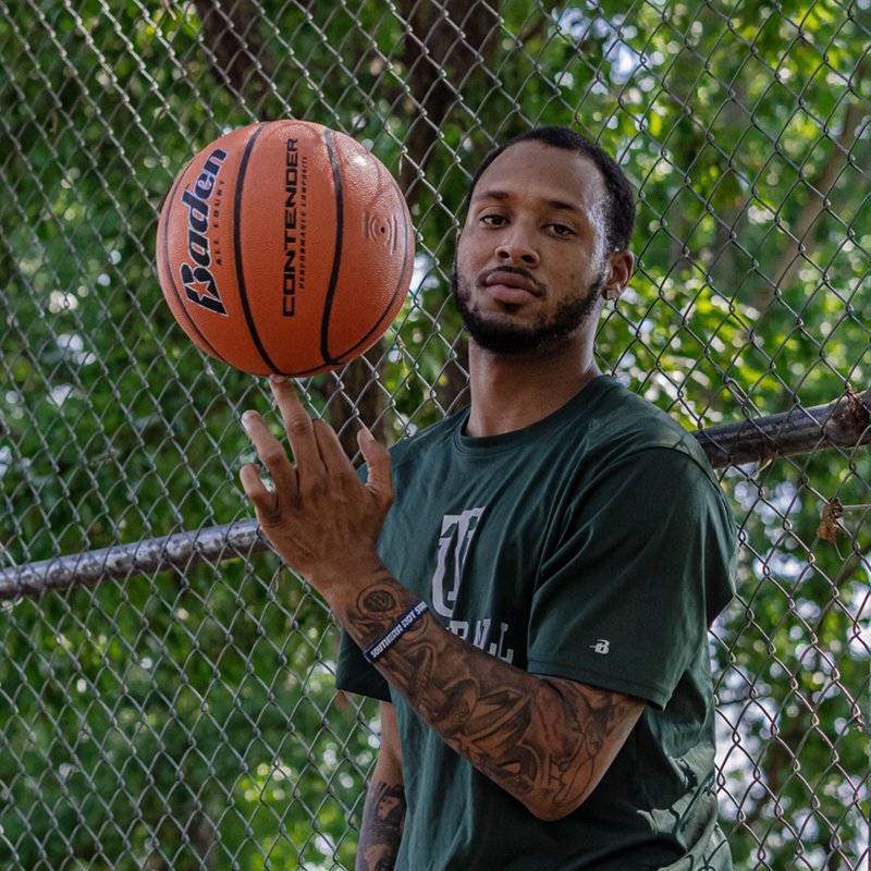 Indoor/Outdoor Composite Basketball - Size 6 28.5 Inch for All Levels