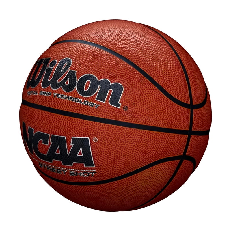Outdoor Basketball - Rugged Rubber Cover, Deep Channels, Durable Grip