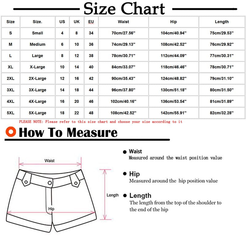 2 Pack Loose Fit Women’s Capris with Elastic Waist for Casual & Home Wear