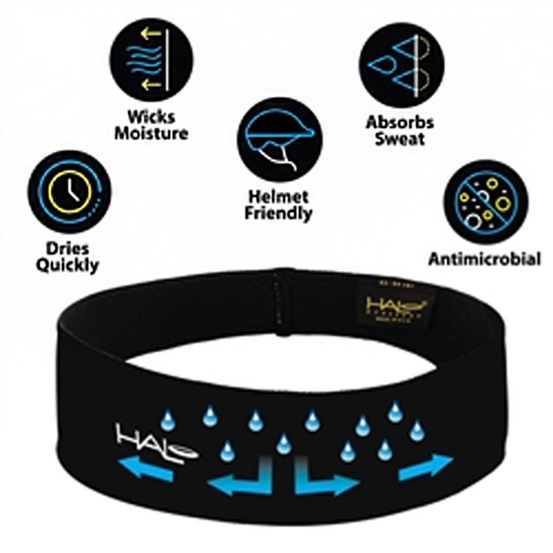 Sweat-Wicking Pullover Headband for Sports and Running - Unisex