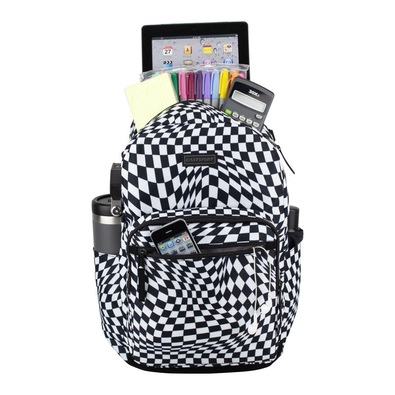 Unisex 17-Inch Backpack & Lunch Box Set - Insulated, Multiple Colors