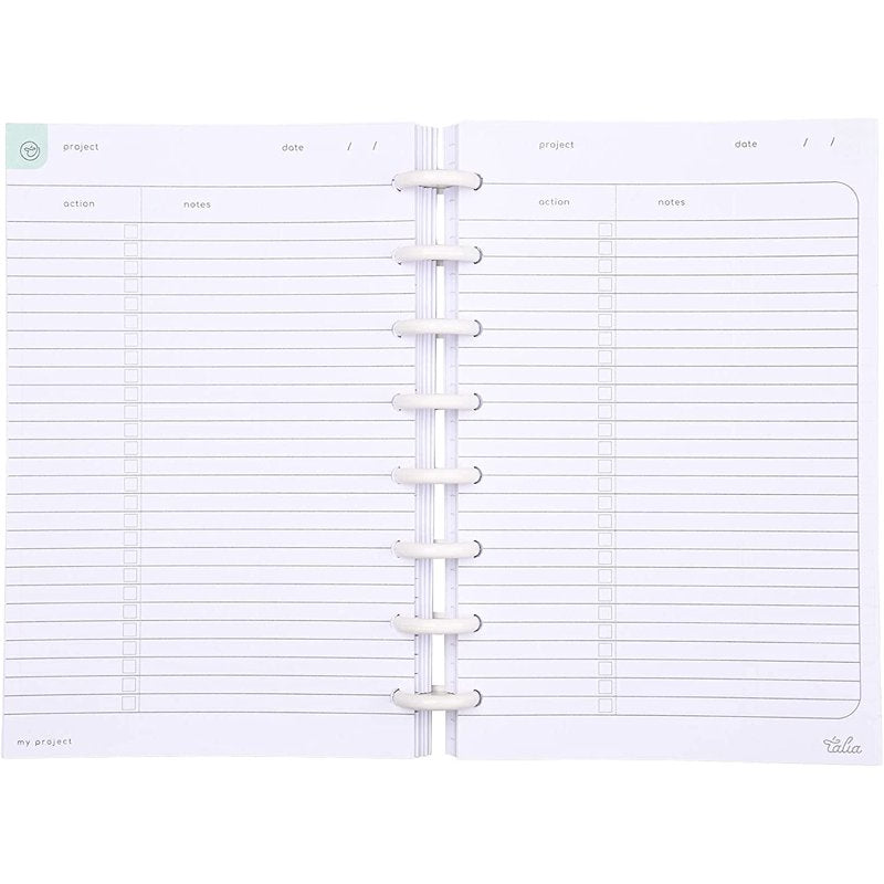 Discbound Notebook & Sketchbook - Multiple Sizes, 100 Sheets, Heavyweight Paper