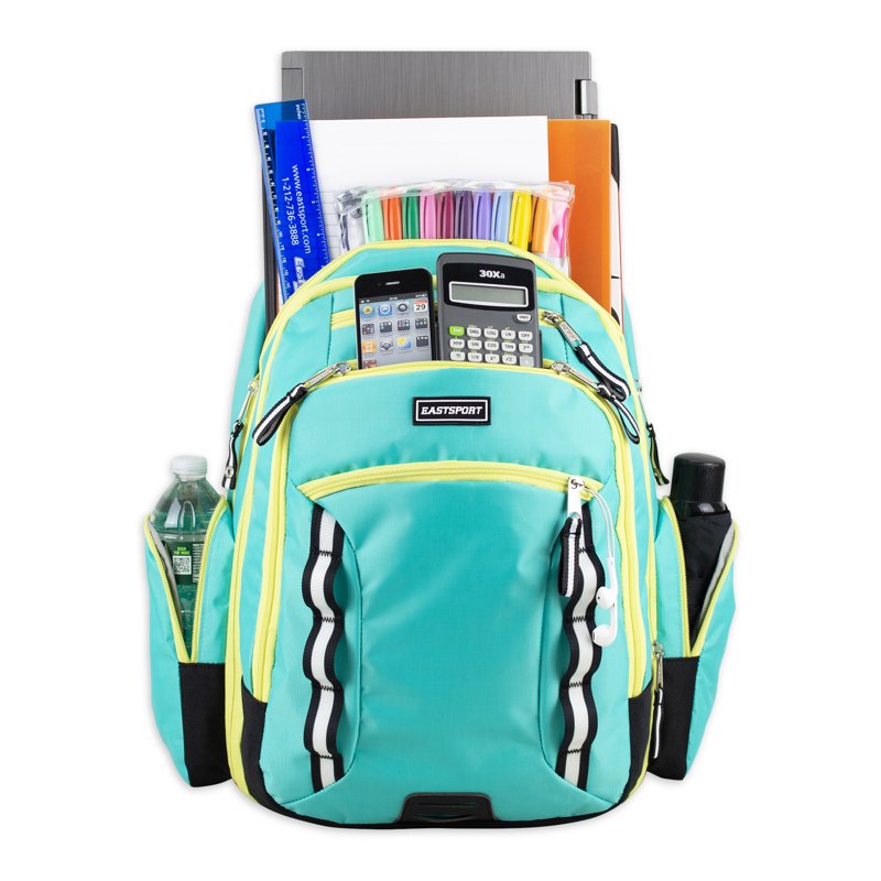 Expandable Tech Laptop Backpack with Multiple Pockets and Secure Main Compartment