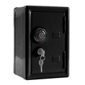 Kids Money Safe with Dual Lock & Password Key | Mini Metal Piggy Bank