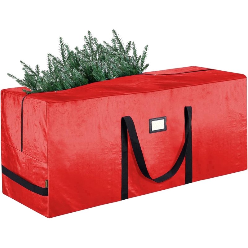 7.5 Ft Christmas Tree Storage Bag - Heavy Duty Water-Resistant Extra Large Organizer with Reinforced Handles