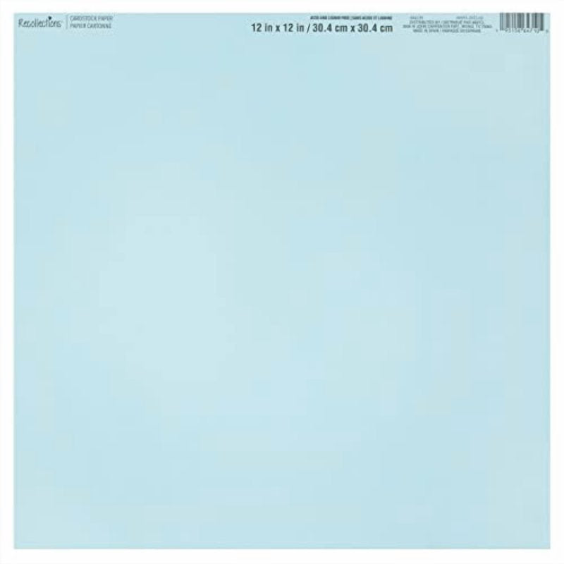 Mossy Green Recollections 12" x 12" Smooth Solid Cardstock Paper - 60 Pack