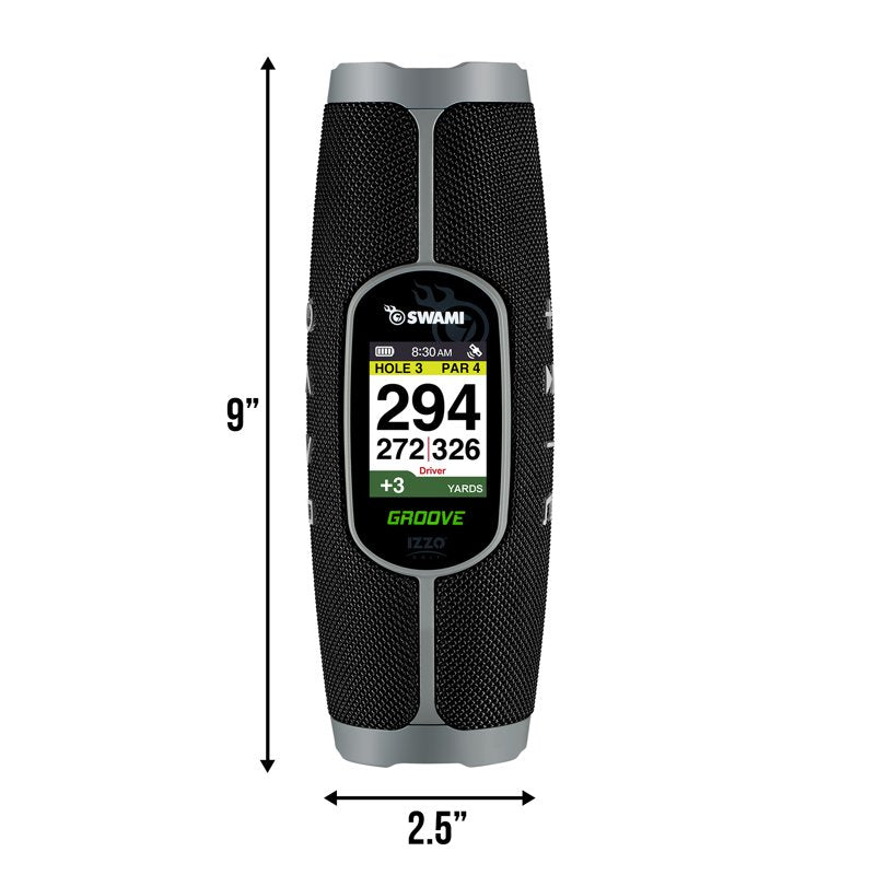 Izzo Golf Swami Groove GPS Speaker — No App or Subscription