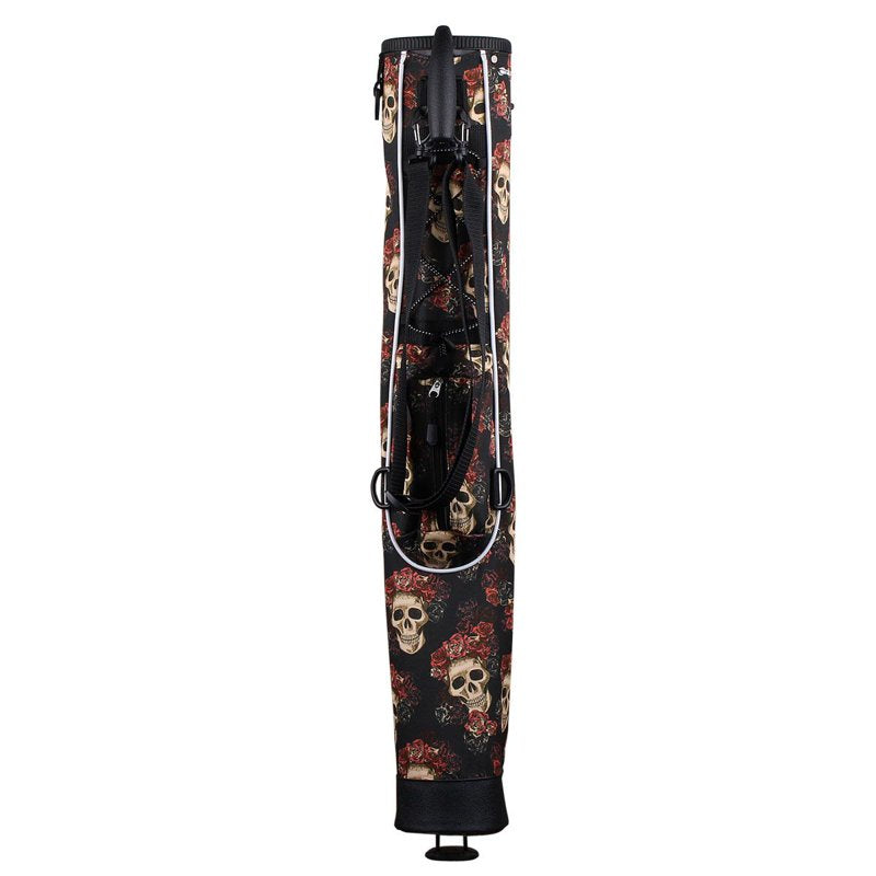 Orlimar Pitch ’N Putt Sunday Stand Golf Bag – Light Weight Day of the Dead Variation