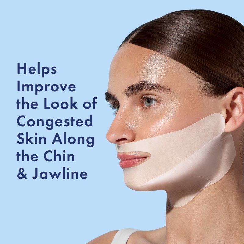 Retinol Chin Mask Set for Smoother Skin - 5 Pack, Fragrance-Free