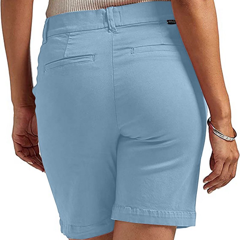 Women’s Bermuda Golf Shorts Quick Dry High Waist Knee Length Active Pants