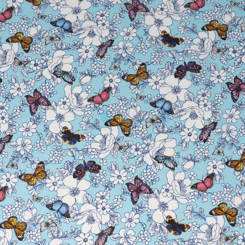 Cotton Quilt Fabric 1 Yard - Riviera Pattern for Sewing & Crafts