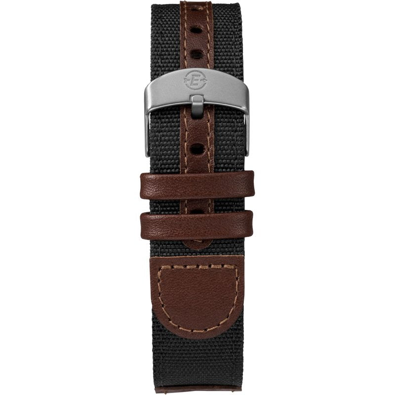 Men's Expedition 40mm Sport Watch with Resin Case and Leather & Fabric Strap