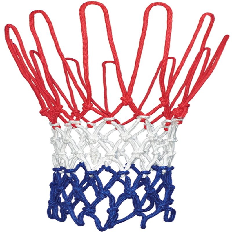 Regulation Size Heavy Duty Basketball Net - Red White Blue Polyester, Indoor/Outdoor
