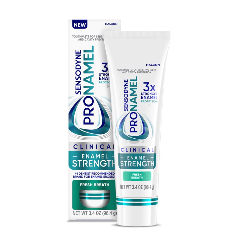 (2 Pack) Sensodyne Pronamel Enamel Strength Toothpaste - Fresh Mint, 3.4 Oz